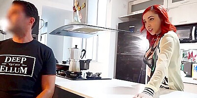 Red Amateur Latina Teen 18+ Cleaning Lady Loret Anal Fucked Roughly By Landlord
