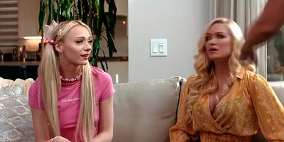 Cecelia Taylor, Charlie Forde And Bella Bends In Stepmoms Gives Stepdaughter A Good Spanking