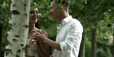 21Innocent.com - Sultry dame's woodland bumfuck sesh with her bf's manhood