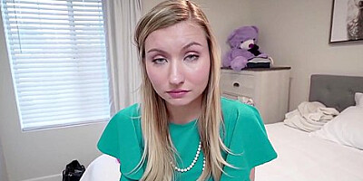 Emma Sirus - Religious Stepsister Indulges In A Forbidden Fuck Session With Her St