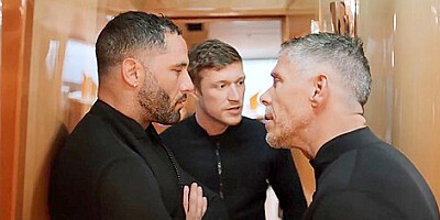 Glamour Hot Bombshell Xxx Soul-stirring Clip With Oliver Flynn, Damon Dice And Luna Star