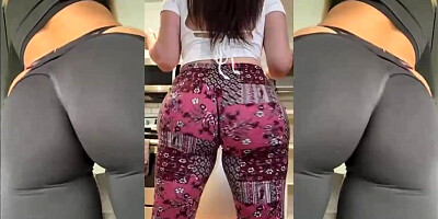 Superb looking, unexperienced women are posing in front of the camera and demonstrating their super-cute backsides