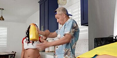 BRAZZERS - Johnny Can't Remain Faithfull To His Gf Mars Selene, He Also Wants To Fuck Megan Maiden