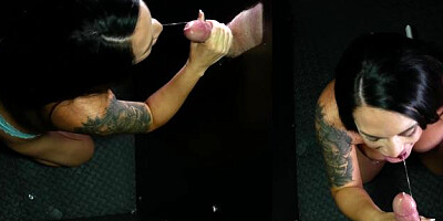 ...Gloryhole Secrets: Titty-Fucking and Blowjobs...