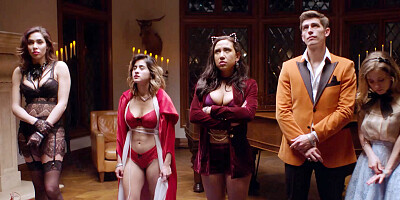 Sexy big tits MILFs tried to solve case