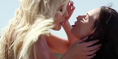 Brandi Fox, Aidra Fox And Brandi Love In Horny Lesbians And Fingered Each Others Pussy After A Conf