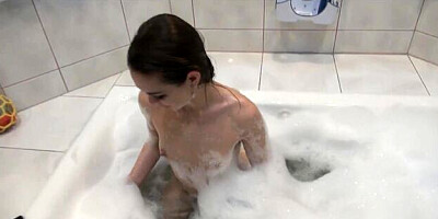 Footjob porn with glorious Riley Reid from ATK Girlfriends