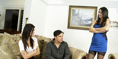 Milf scene with pin-up Kendall Karson and Nikki Daniels from Out Of The Family