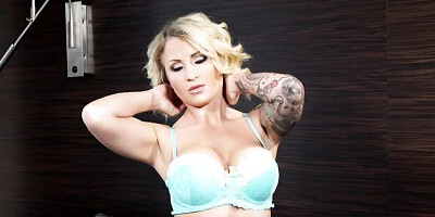 Bigtits movie with unapproachable Daisy Monroe from PUBA