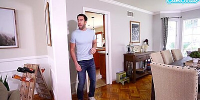 Nerdy Stepdaughter Caught Masturbating Fucked By Stepdad