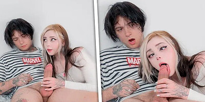 Pretended to Be Asleep in Front of His Stepsister. Shes Trying to Wake Me Up