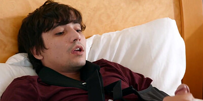 Mature asian teacher gives student a really HELPING HANDjob