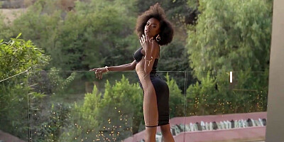 Ebony 18 Years Old Dropped Off Her Slutty Dress - Muse Naadia