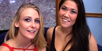 Double Girl Pov Blowjob With London Keyes