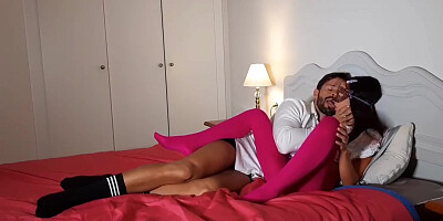 Fucking Very Passionate My 18 Years Old Stunning Sexy Stepsister Cumming Inside Her Tight Pussy