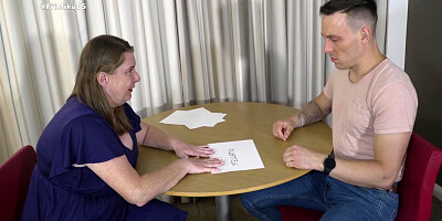 Enlgish Lesson Finished With Creampie