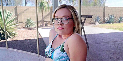 Kinky Aften Opal Rides Katie Kushs Stepbros Cock & Makes Her Watch