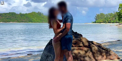 Lost in Paradise - Caught Boning on a Lonely Beach