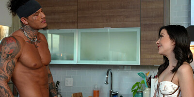 Natalie Brooks Rides Her Friend's Brother's Cock