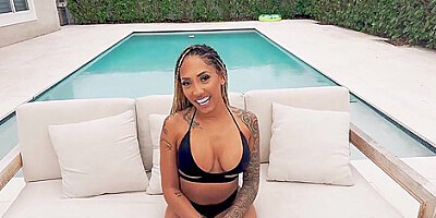Kona Jade And J Mac In Big Assed Squirter Ebony Babes Pussy Drilled Hard