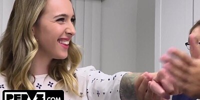 Doctor Tests Surrogate Teens 18+ Fertility By Pounding Her Little Hole As Hard As He Can