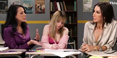 Reagan Tackles Shay And Demi