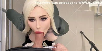 Slobbering Fucking In The Mouth In The Elevator And In The Entrance