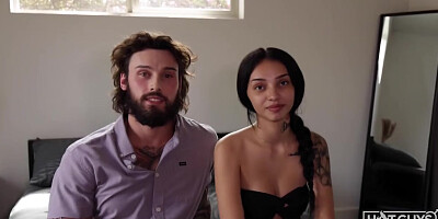 Towering Muscle Hunk Fucks Petite Silly: A Creampie Adventure! - Ivy Rose