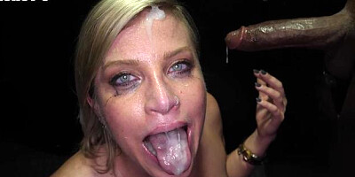 ...Gloryhole Secrets: Interracial Threesome Action...