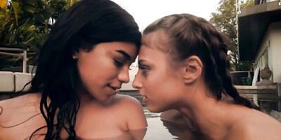Web Young featuring Gia Derza and Savannah Sixx's big ass scene