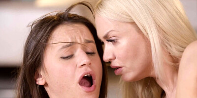 A perfect lesbian match with Lena Love and Lana Roy