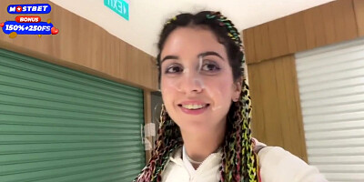 Katty West In Blowjob In Public Toilet At A Shopping Mall - Public Cumwalk