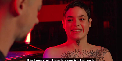 Shy Saba likes rough BDSM threesomes with strangers - steaming XXX!