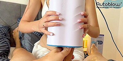 Hottie Mature Uses Autoblow On Her Stepson