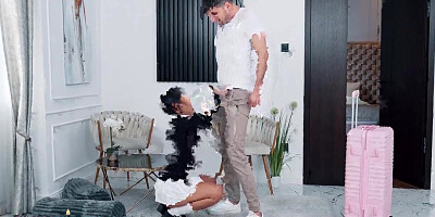 Stepsister Gets Hot Welcome And Creampie From Happy Stepbro - College Girls