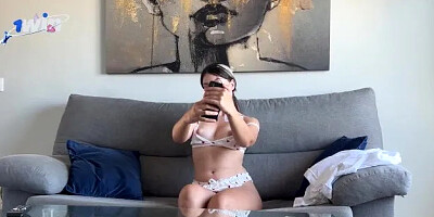 1winporn Step Bro Came Home Early and Caught Me Doing Nudes for My Boyfriend!...