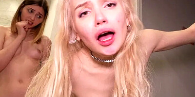 Endless Fucking of Two Beauties behind the Scenes. She Screams Like a Bitch! ...