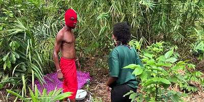 Native Doctor Fucks In His Shrine