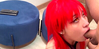Makima wants to be dominated. Makes him cum 2 times - (Cosplay, Sloppy blowjob, Cowgirl) - Mewslut