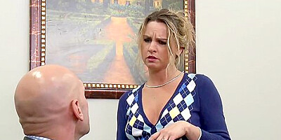 Funny At Straight Hair Movie With Bridgette B