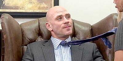 Funny At Straight Hair Movie With Bridgette B