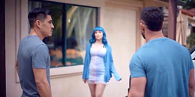 Tony Fontana, Seth Gamble And Jewelz Blu - Big Boobs German Milf Fucks A Stranger To Get Back At Cheating Bf