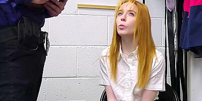 Petite Girl And Madi Collins - Petite Ginger Girl Is Brought For Interrogation And A Deep Cavity S