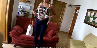 Casting For Fat Knocker Scorching COUGAR Gets Peruvian Beauty Punctured And Buttfuck Railing A Ginormous Man-Meat