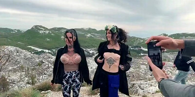 Crossing Borders #02 In 4k - Lydia Black And Monika Wild