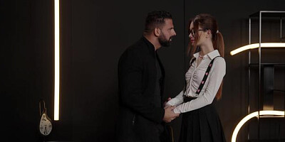 Rocco Siffredi: Tiffany Licks Cum from Liz's Lips