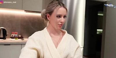 Stepsister Lost Her Pussy at Cards. Unclasp Your Pussy, Well Fuck!