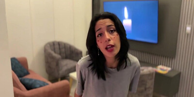 Valentine S Day - My Beautiful Stepsister Takes Advantage Of The Fact That We Are Alone To Give Me Gift On