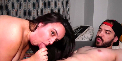 ...Hardcore fucking for Latina milf Mia Rose and creampie...