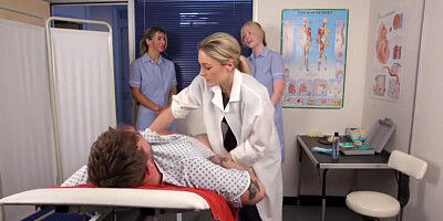 Em Yang, Princess Anna And Ella Jay In Prostate Training